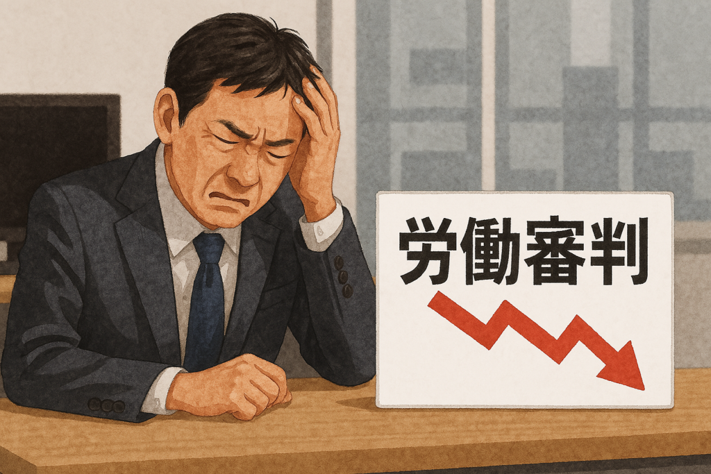 労働審判が企業に与えるダメージ