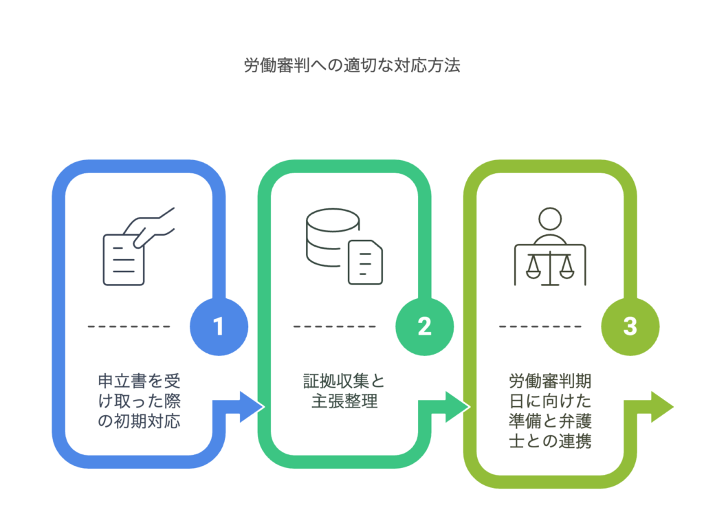 労働審判への適切な対応方法