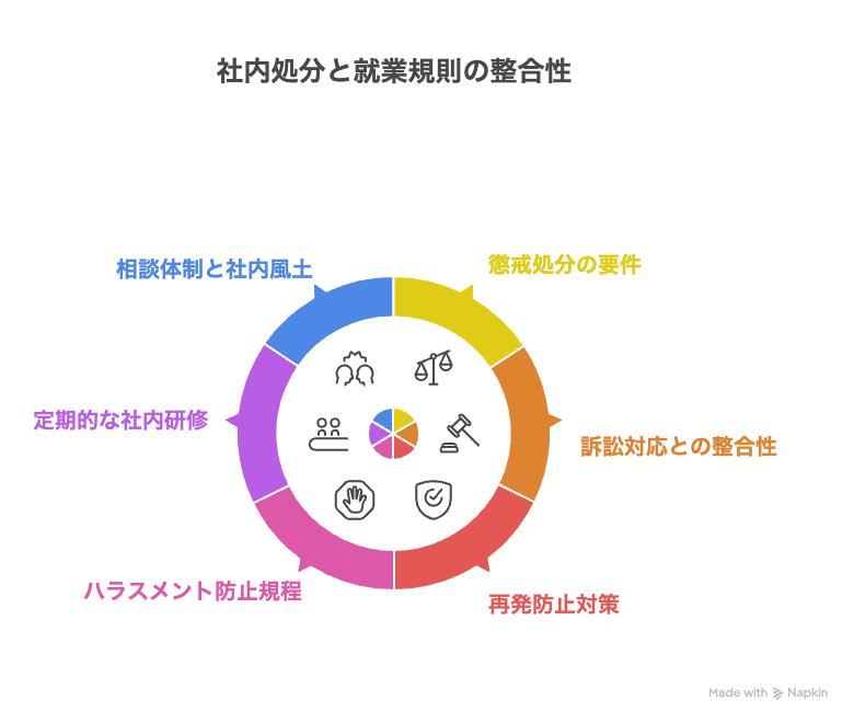 社内処分と就業規則の整合性