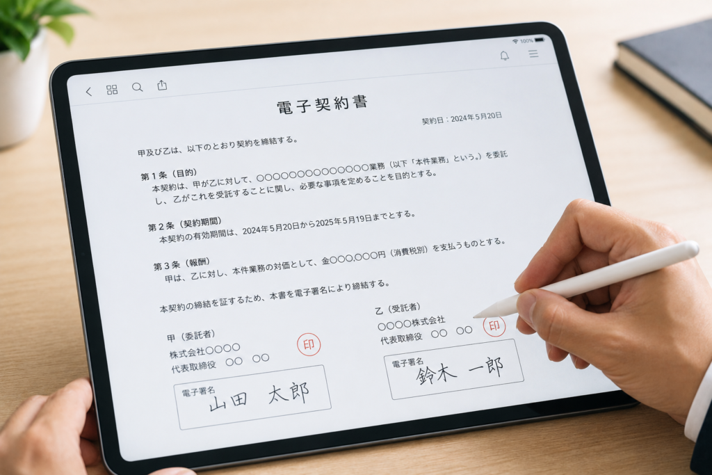 電子契約書